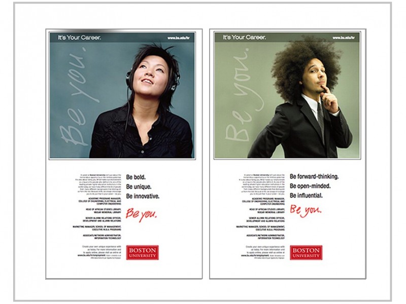 Boston University Recruitment Campaign