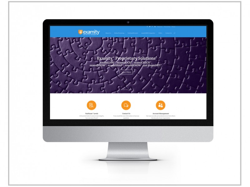 Examity Website Design & WordPress Development