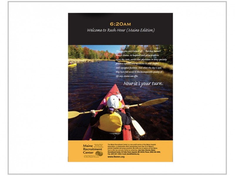 Maine Recruitment Print Advertising